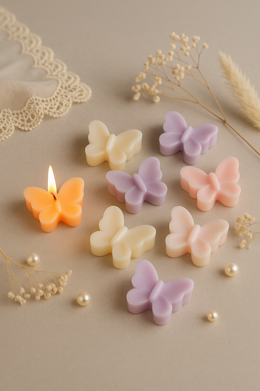 Butterfly Acrylic Tea Light Candle๐ฆ Set of 10