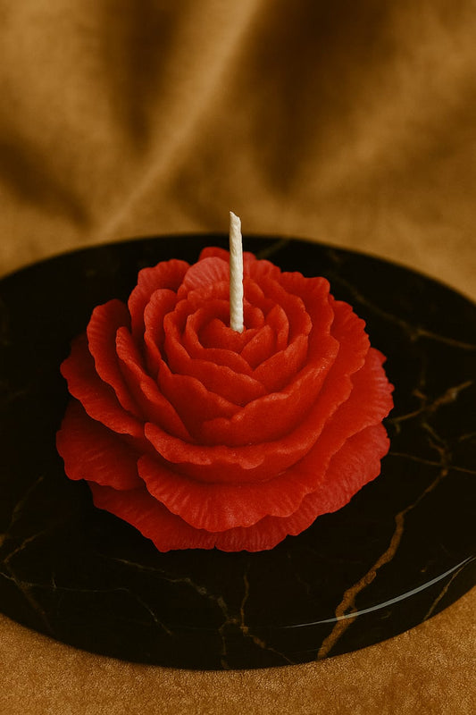Peony Flower Candle – Elegant Floral Aroma