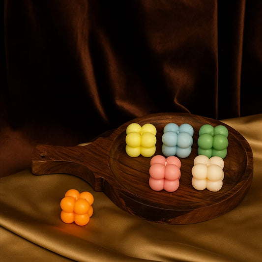 Mini Bubble Candles | Set of 4
