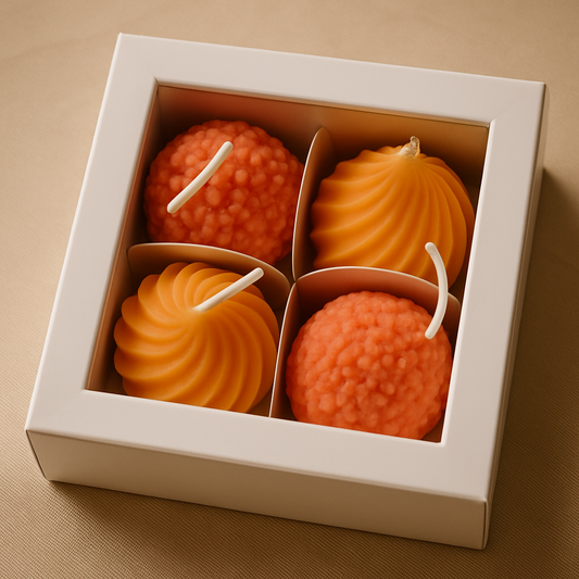 Laddu & Modak Candle Combo – Festive Glow Collection