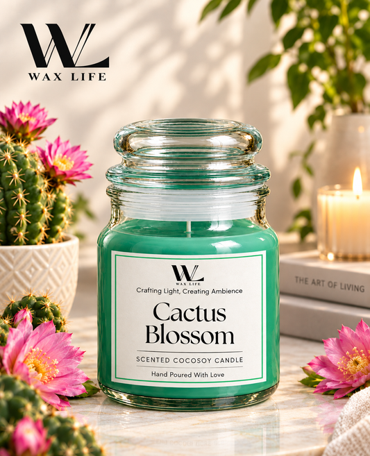 Cactus Blossom Candle – Fresh Floral Fusion