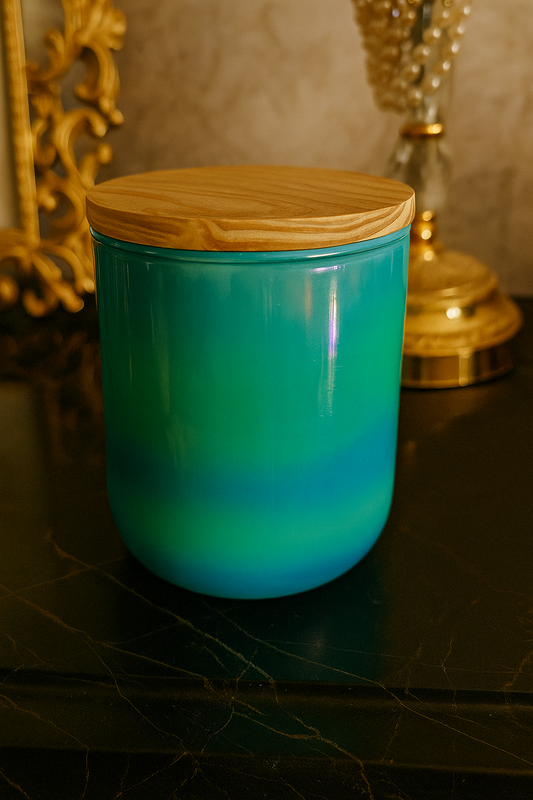 Eucalyptus Spearmint - Luxury Iridescent Candle Jar