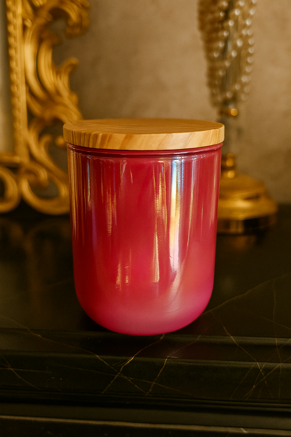 Eucalyptus Spearmint - Luxury Iridescent Candle Jar