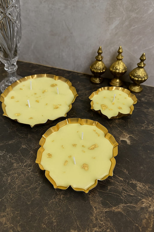 Golden Urli Candles – Luxe Festive Collection