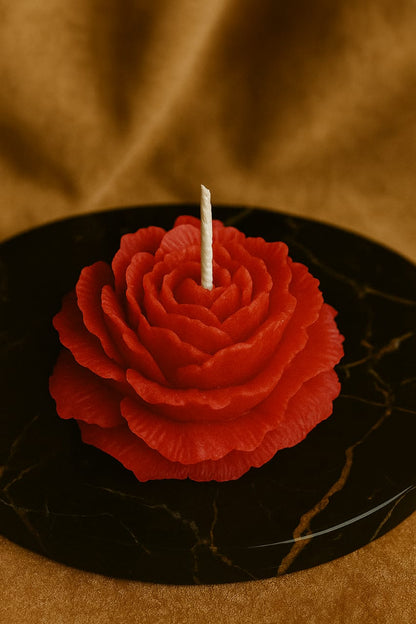 Peony Flower Candle – Elegant Floral Aroma