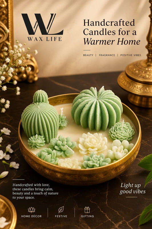 Succulent Garden Urli Candle